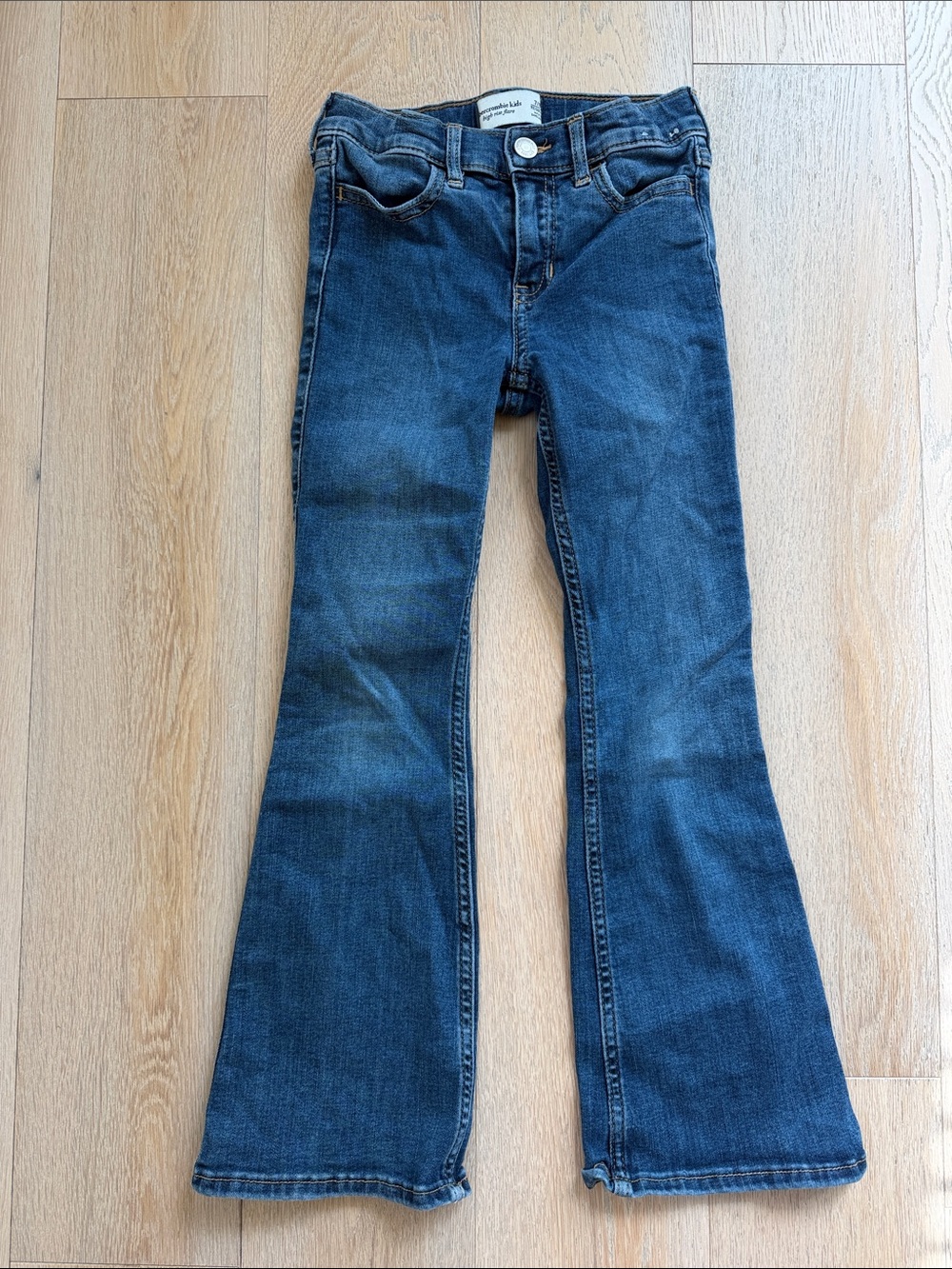 abercrombie kids Dark Blue Flared Jeans